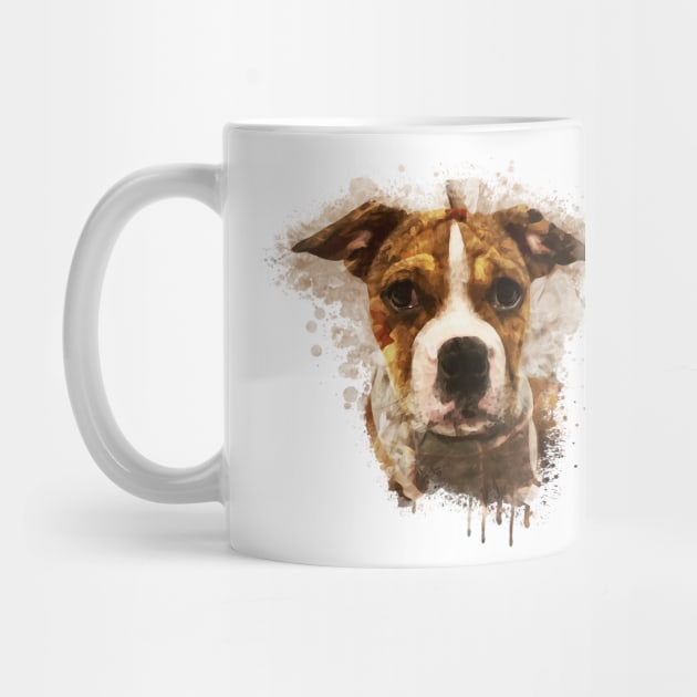 Boxer dog by Ginstore